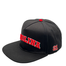 Load image into Gallery viewer, Gorra Carolina 21 Roja & Negra